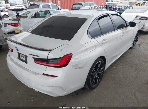 WBA5U7C07LFH58420 2020 BMW 3 SERIES White უკანა მარჯვენა
