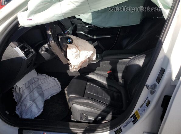 WBA5U9C00LFH50722 2020 BMW M3 Белый Вид салона спереди