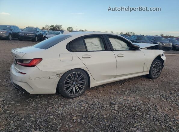 WBA5U9C00LFH50722 2020 BMW M3 Белый Задняя правая четверть
