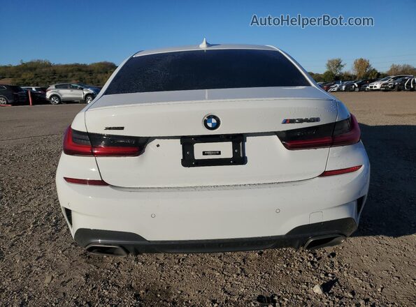 WBA5U9C00LFJ29185 2020 BMW M3 Белый Вид сзади