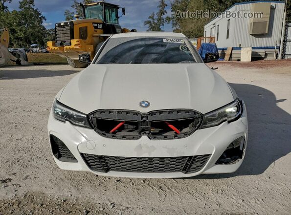 WBA5U9C06LFJ80108 2020 BMW M3 White Front view