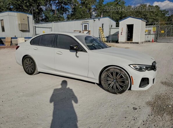 WBA5U9C06LFJ80108 2020 BMW M3 White Front right
