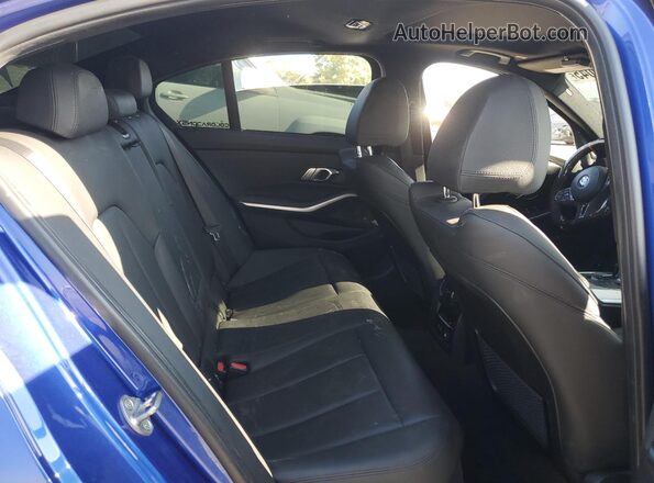WBA5U9C08LFH20934 2020 BMW M3 Blue Հետևի նստատեղերի տեսք