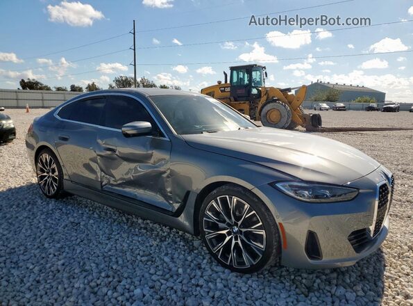 WBA63AV03RFS34981 2024 BMW 4 SERIES Gray Delantero derecho