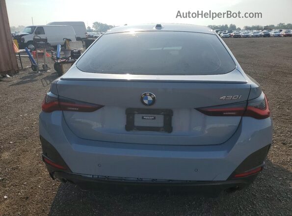 WBA63AV04NFM24167 2022 BMW 4 SERIES Gray უკანა ხედი