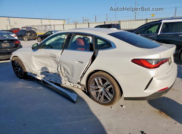 WBA63AV04NFM88659 2022 BMW 4 SERIES White Հետևի ձախ
