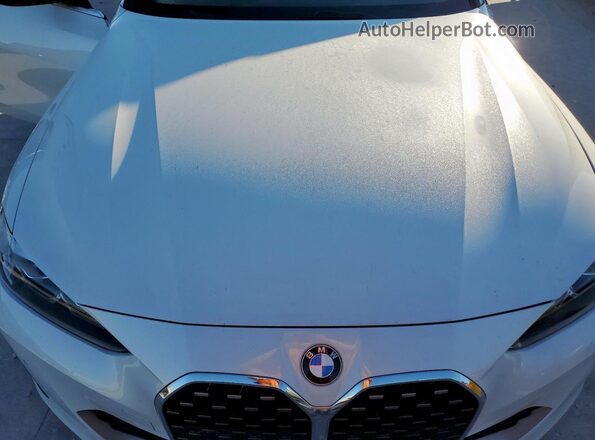 WBA63AV04NFM88659 2022 BMW 4 SERIES White Սալոնի հետևի տեսք