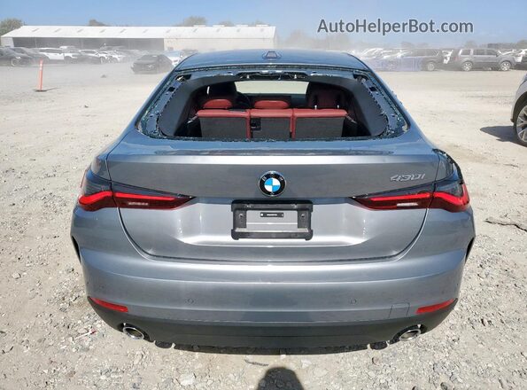 WBA63AV04RFT51355 2024 BMW 4 SERIES Gray Вид ззаду