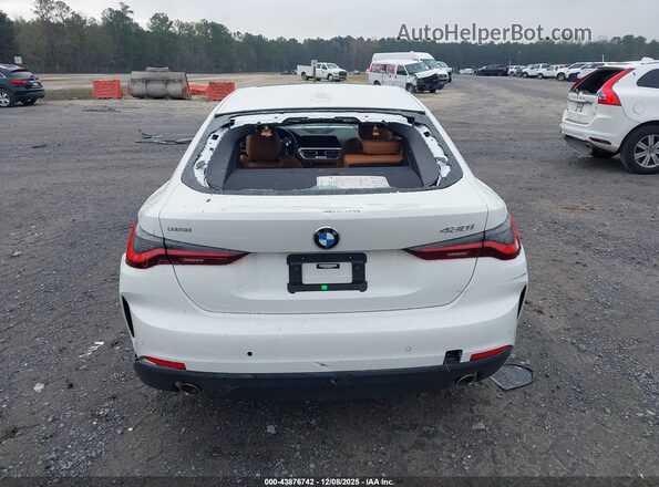 WBA63AV05NFN02925 2022 BMW 4 SERIES White 