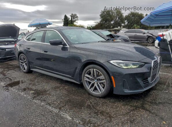 WBA63AV06RFR22960 2024 BMW 4 SERIES Черный Передняя правая четверть
