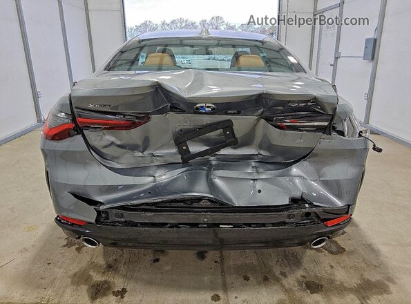 WBA63DA00TCV75027 2026 BMW 4 SERIES Gray უკანა ხედი