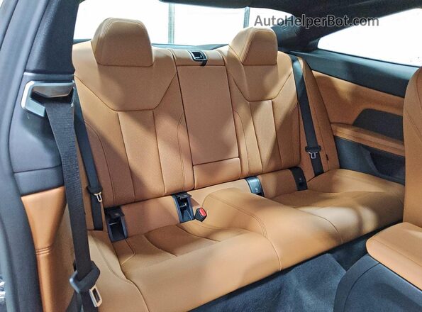WBA63DA00TCV75027 2026 BMW 4 SERIES Gray უკანა სავარძლების ხედი