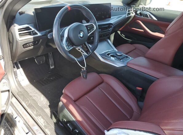 WBA63DB09SCS41950 2025 BMW M4 Gray Widok deski rozdzielczej