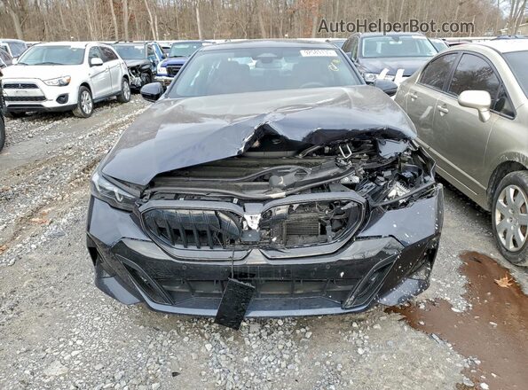WBA63FJ01RCR16889 2024 BMW 5 SERIES Blue Vista frontal