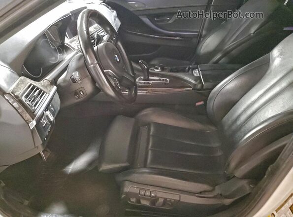 WBA6D0C38HG639943 2017 BMW 6 SERIES White წინა სალონის ხედი