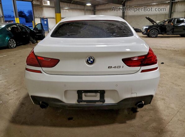 WBA6D0C38HG639943 2017 BMW 6 SERIES White უკანა ხედი