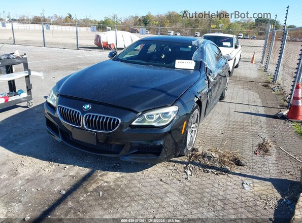 WBA6D2C50HGT73010 2017 BMW 6 SERIES Black Передня ліва чверть