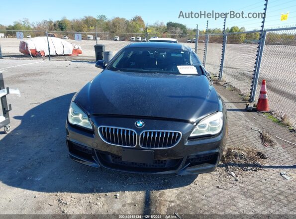 WBA6D2C50HGT73010 2017 BMW 6 SERIES Black Вид щитка приладів