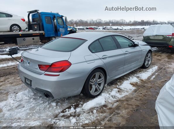 WBA6D2C51GGT65819 2016 BMW 6 SERIES Silver Rear right