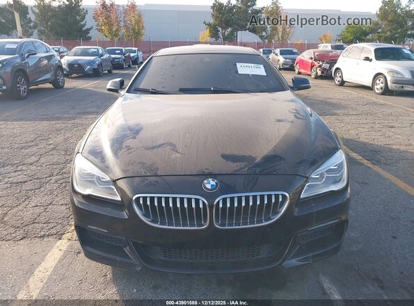 WBA6D4C58GD977108 2016 BMW 6 SERIES Черный Вид щитка приборов