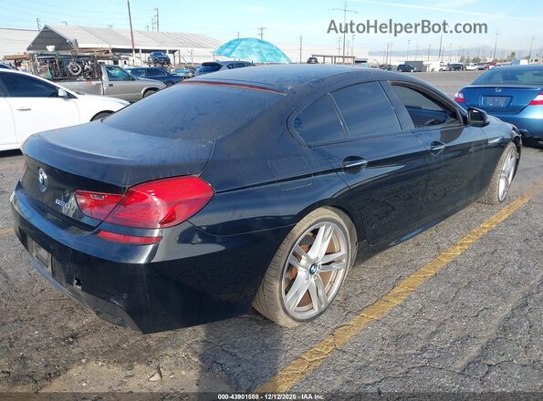 WBA6D4C58GD977108 2016 BMW 6 SERIES Черный Задняя правая четверть
