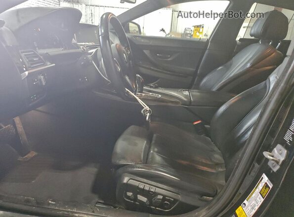 WBA6D6C54GGF94702 2016 BMW 6 SERIES Black Սալոնի դիմացի տեսք
