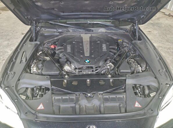 WBA6D6C54GGF94702 2016 BMW 6 SERIES Black Սալոնի հետևի տեսք