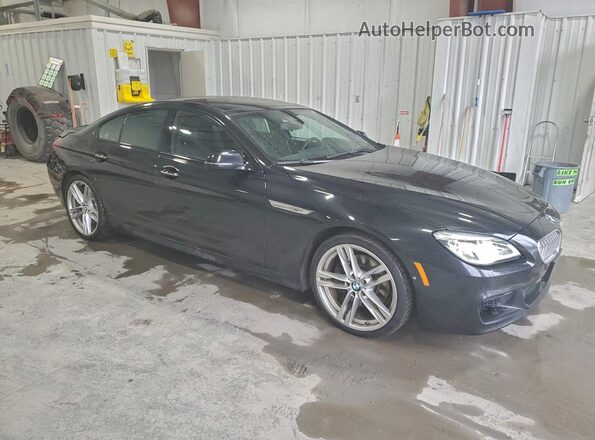 WBA6D6C54GGF94702 2016 BMW 6 SERIES Black Առջևի աջ