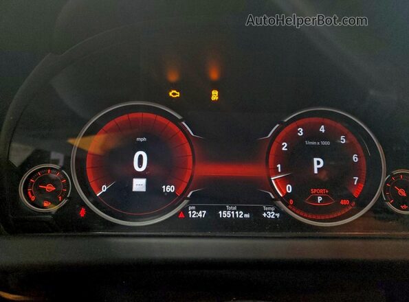 WBA6D6C54GGF94702 2016 BMW 6 SERIES Black Սարքավորումների վահանակի տեսք