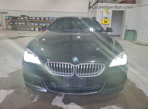 WBA6D6C54GGF94702 2016 BMW 6 SERIES Black Դիմացի տեսք