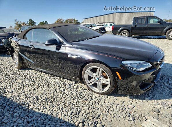 WBA6F1C5XGGT83241 2016 BMW 6 SERIES Black Przód prawy