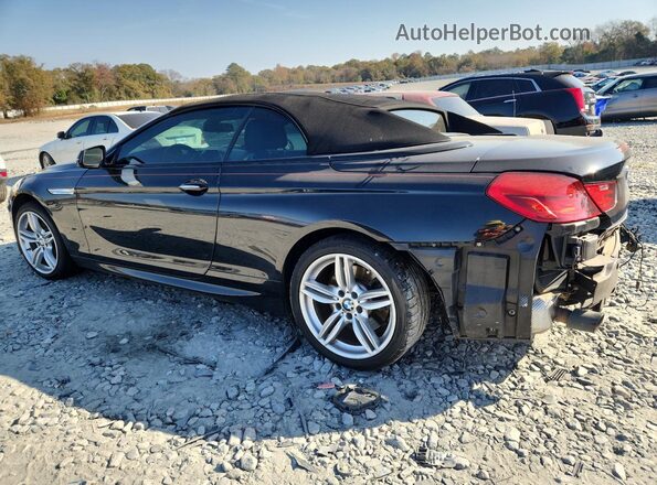 WBA6F1C5XGGT83241 2016 BMW 6 SERIES Black Tył lewy