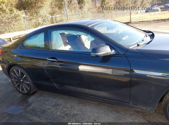 WBA6H7C3XHGA05257 2017 BMW 6 SERIES Black უკანა სალონის ხედი