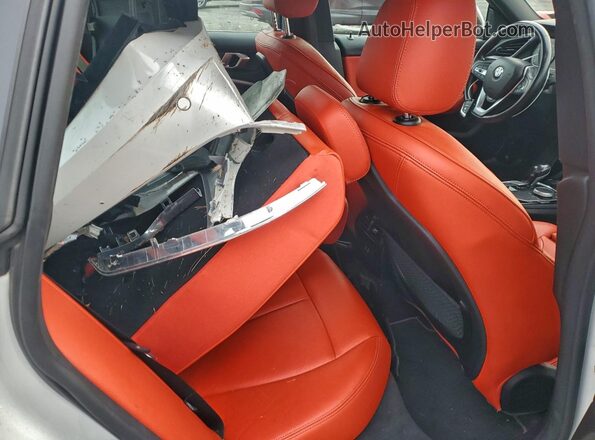 WBA73AK04M7G73069 2021 BMW 2 SERIES White უკანა სავარძლების ხედი