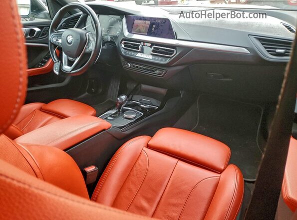 WBA73AK04M7G73069 2021 BMW 2 SERIES White წინა პანელის ხედი