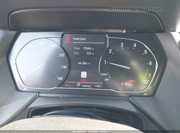 WBA73AK06L7F64630 2020 BMW 2 SERIES White უკანა სავარძლების ხედი