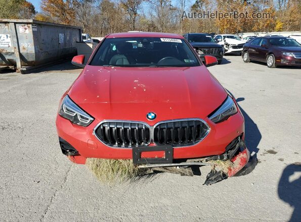 WBA73AK08N7K19079 2022 BMW 2 SERIES Red Widok z przodu