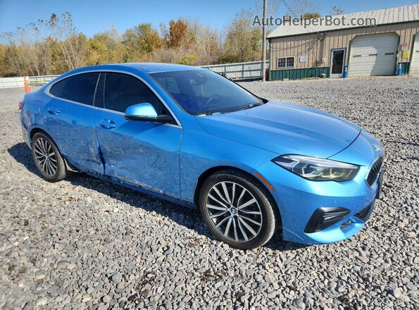 WBA73AK09L7F77923 2020 BMW 2 SERIES Blue Przód prawy
