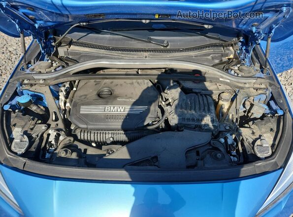 WBA73AK09L7F77923 2020 BMW 2 SERIES Blue Widok wnętrza z tyłu