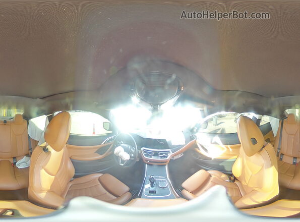 WBA73AP00MCG77846 2021 BMW 4 SERIES Blue Vista de la etiqueta del VIN