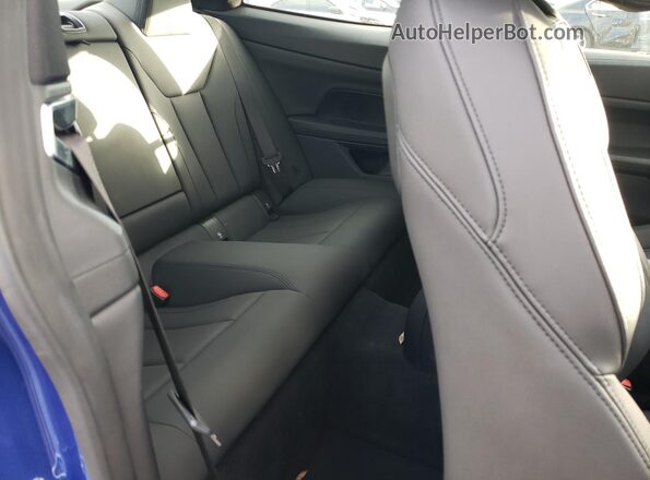 WBA73AP01MCG01679 2021 BMW 4 SERIES Blue Widok tylnych siedzeń