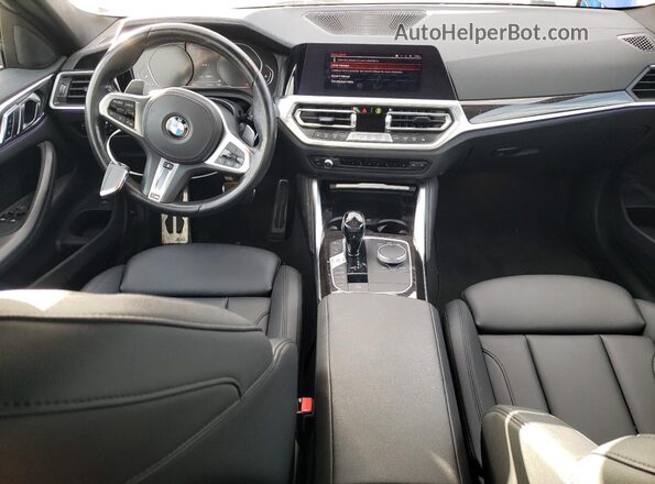 WBA73AP01MCG01679 2021 BMW 4 SERIES Blue Widok deski rozdzielczej