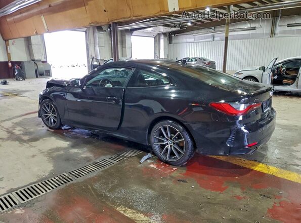 WBA73AP04MCF44202 2021 BMW 4 SERIES Black Tył lewy