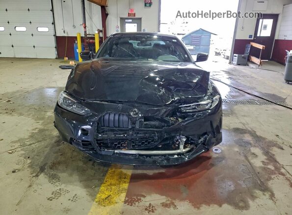 WBA73AP04MCF44202 2021 BMW 4 SERIES Black Widok z przodu