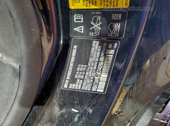 WBA73AP04MCF44202 2021 BMW 4 SERIES Black Widok komory silnika