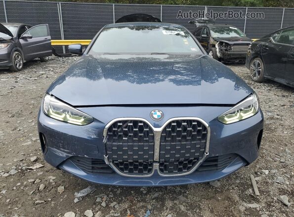 WBA73AP05MCF79671 2021 BMW 4 SERIES Blue Դիմացի տեսք