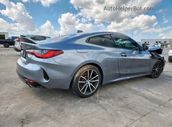 WBA73AP05MCG01393 2021 BMW 4 SERIES Gray Tył prawy