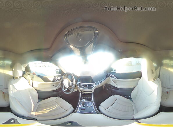 WBA73AP05MCG01393 2021 BMW 4 SERIES Gray Widok naklejki z numerem VIN