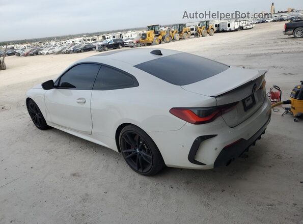 WBA73AP08MCF80779 2021 BMW 4 SERIES White Rear left