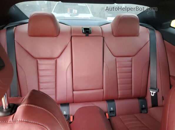 WBA73AP08MCF80779 2021 BMW 4 SERIES White Rear seats view